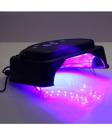 Anself 64W Pro LED Gel Nail Lamp with Touch Sensor LCD Screen - Plug-In Nail Polish Curing Dryer - Buy Online on SooperMarket.com