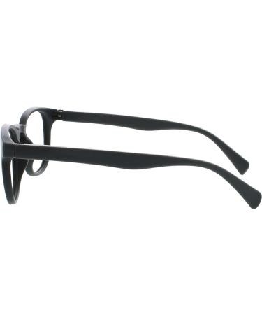 Opulize Pop Reading Glasses 3 Pack - Matte Round Frames Scratch-Resistant Spring Hinges - Stylish Black Blue & Gray for Men & Women (+2.00 Diopters) - Buy Online on SooperMarket.com