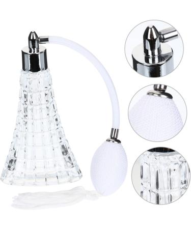 HAPINARY Perfume Bottle Refillable Perfume Spray Bottle Sprayer for Perfume Crystal Decor Retro Decor Antique Perfume Atomizers for Essential Oils Tassels Vintage White Glass Decorate - Buy Online on SooperMarket.com