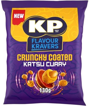 Peanut Snack Bundle With KP Kravers Katsu Curry Peanuts 130g and Kravers Thai Chilli Coated Peanuts 130g (2 Pack) - Buy Online on SooperMarket.com