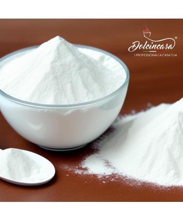 Dolcincasa Com Dextrose Monohydrate - 1kg Crystalline Glucose for Meat Ice Cream & Dietary Supplements | Gluten-Free Frost Protection Agent - Buy Online on SooperMarket.com