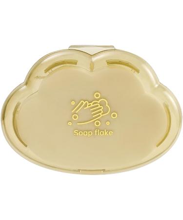 Domasvmd Portable Travel Boxed Soap Paper 50pcs Soap Tablets Versatile Hiking Camping Soap Solution Easy Washing Soap Flakes Compact Soap Sheets Yellow - Buy Online on SooperMarket.com
