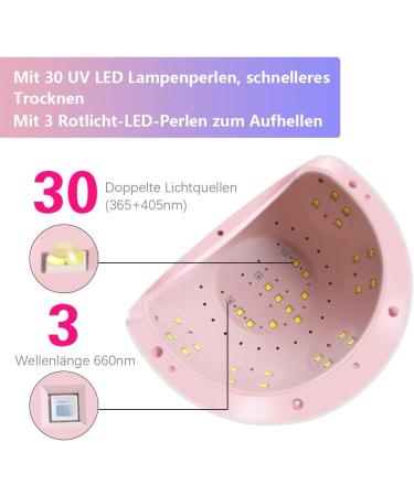 iProda 72W UV/LED Nail Dryer Lamp for Professional Gel Polish - 4 Timers for Manicure/Pedicure - At-Home and Salon Nail Art - Buy Online on SooperMarket.com