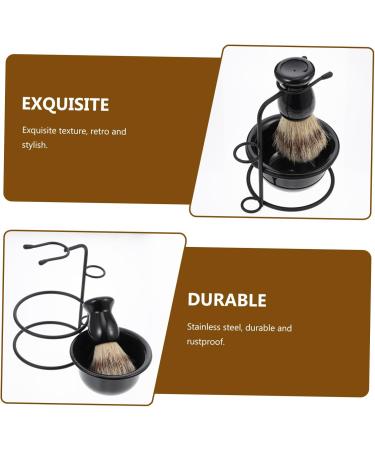 Professional Beard Grooming Set - Housoutil 5 Sets Shaving Cup & Brush for Men | Durable & Convenient Men's Grooming Supplies - Buy Online on SooperMarket.com