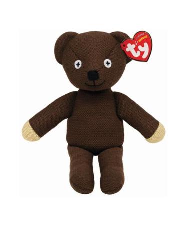 Ty Mr. Bean Teddy Bear Regular | Beanie Baby Soft Plush Toy | Collectible Cuddly Stuffed Teddy