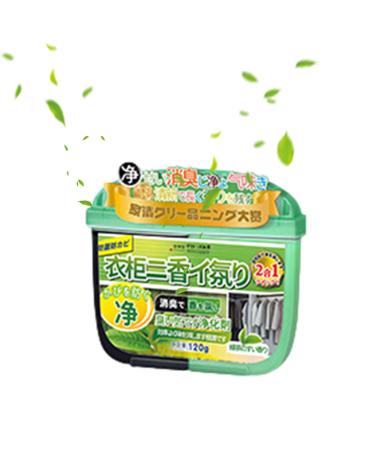 Closet Air Freshener - Closet Smell Freshener - Air Freshener Box for Drawer and Closet Long-Lasting Drawer Deodorizers Brisk Scents Home Odor Deodorizer for Home Acime Green Tea