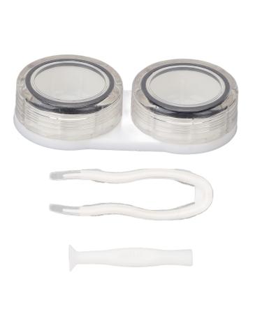 Tmishion contact lens container contact lenses contact lens container contact lens tank rice set portable lentil container contact lens container mini-suction contact lenses