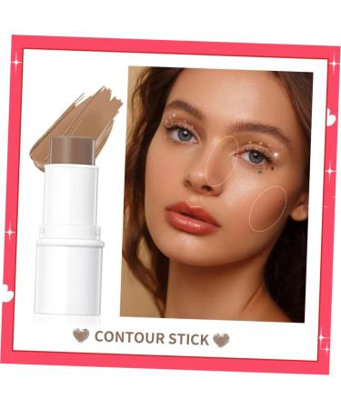 Mikinona Contour Stick Makeup 1 Set Contour Stick Creami Blush for Cheeks Longwear Makeup Contouring Stick Highlight Tours - Buy Online on SooperMarket.com