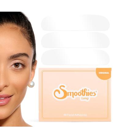 Facial Smoothies LONG Wrinkle Remover Strips  48 forehead anti wrinkle patches