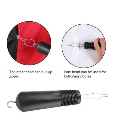 Button Hook and Zipper Pull Button Hook Helper for Easy Button and Fastener One Hand Buttons Aids Button Assist Device with Wide Handle for Disabled Arthritis Limited Dexterity - Buy Online on SooperMarket.com
