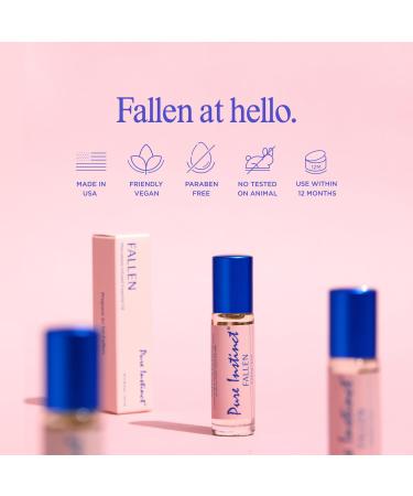 Pure Instinct FALLEN Roll-On The Original Pheromone Infused Body Oil Perfume Fragrance EDP Parfum - For Her Women - TSA Ready 0.34 fl oz Fallen - Women - Buy Online on SooperMarket.com
