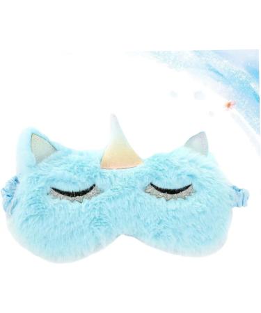 NOLITOY Night Blindfold Sleep Mask | Comfortable Eye Cover for Better Sleep | Blue | International Shipping Available - Buy Online on SooperMarket.com