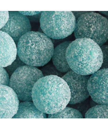 Barnett Mega Sour Raspberry Fizz Bombs 200 Gram Bag 7.05 Ounce (Pack of 1)