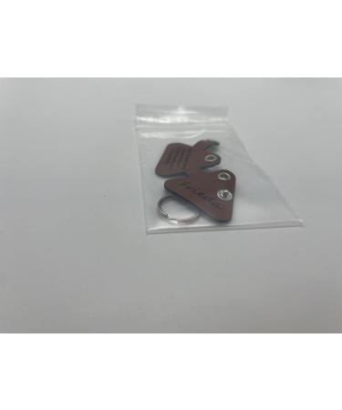 Copter Farm Dog Collar Bag | Personalized Engraving | Art & Real Leather | Durable Brown Triangle Design for Dogs - Buy Online on SooperMarket.com