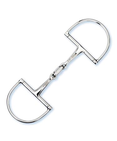 St bben bit 2251 D-ring bridle Easy Control double broken 10.5 cm - 12 mm - stainless steel