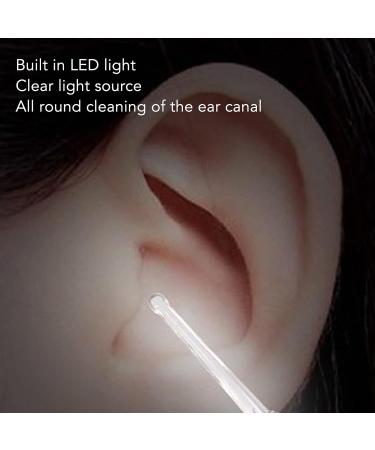 Portable Electric Ear Cleaner | Rechargeable & Low Noise | LED Light Ear Wax Remover - Safe for Daily Care (Black) - Buy Online on SooperMarket.com