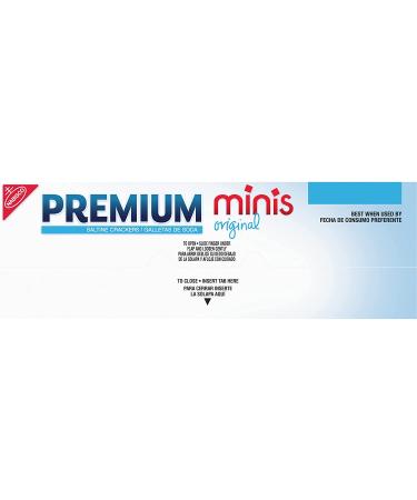 Premium Original Mini Saltine Crackers - 11 oz | High-Quality Snack Option - Buy Online on SooperMarket.com