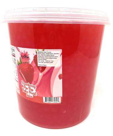 Fusion Select Bursting Boba Popping Pearls Strawberry Flavor - 112.64 oz | Fruit Tea Toppings - Buy Online on SooperMarket.com