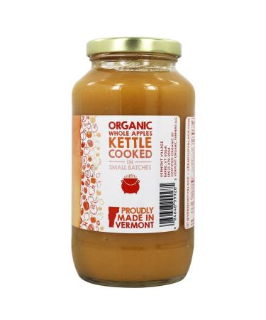 Buy Vermont Village Organic Peach Apple Sauce - 24 oz | All-Natural Flavor - Buy Online on SooperMarket.com