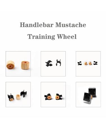 Keeper Mustache Training Wheels - 1 Pair Mustache Curlers & Beard Former Tools for Perfect Grooming - Buy Online on SooperMarket.com