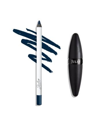 Julep When Pencil Met Gel Sharpenable Multi-Use Longwear Eyeliner Pencil - Navy Smoke - Transfer-Proof - High Performance Liner and Cosmetic Makeup Pencil Sharpener