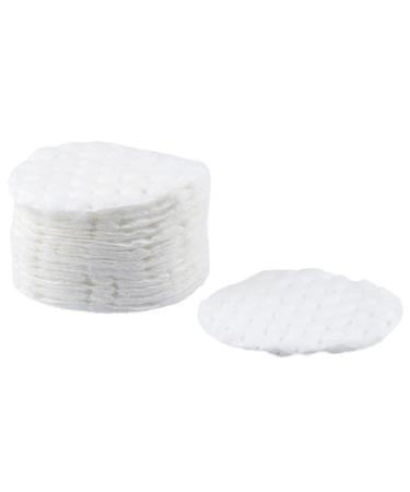 100% Pure Cotton Rounds - Pack of 80 for Makeup Removal | Eco-Friendly Cosmetic Pads - Buy Online on SooperMarket.com