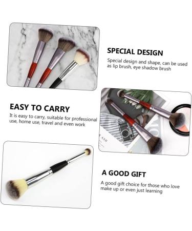 NOLITOY 3pcs Double-ended Makeup Brush Eye Shadow Blush Brush Eyeshadow Applicator Make up Contouring Brush - Buy Online on SooperMarket.com