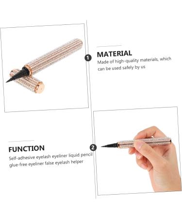 Gogogmee 1pc Eyeliner False Eyelashes Pen Metallic Eyelashes Pen Eyelash Glue Pen for Liquid Liner Plastic - Buy Online on SooperMarket.com