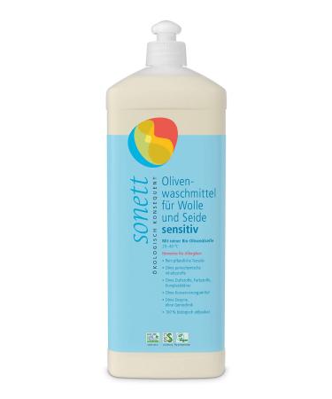 Sonett olive detergent sensitive for wool and silk 1 litre 1 l (1 pack)