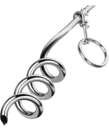 Bunty 16" Dog Tie Out Stake - Spiral Ground Anchor for Dog Lead Hook Leash & Dog Tie Out Cable - Premium Heavy Duty Dog Ground Spike for Outdoor Garden - Dog Camping Essentials & Accessories - Buy Online on SooperMarket.com