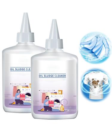 2024 New Laundry Stain Remover Active Enzyme Laundry Stain Remover Graceful Stain Remover Stubborn Stains Cleaner Active Enzyme Clothing Stain Remover (2Pcs)
