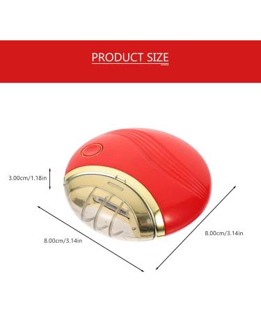 OSALADI 1 Set Electric Manicure Safe Nail Clipper Automatic Nail Electric Nail Clippers Cuticle Trimmer Nail Scissors Nail File Fingernail Nail Abs Usb Nail Baby 8x8cm Red - Buy Online on SooperMarket.com