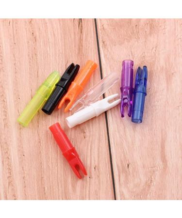 SOPOGER 50Pcs Archery Arrow Nocks - .244/6.20mm ID Carbon Arrows Inserts for Hunting - Multi-color - Buy Online on SooperMarket.com