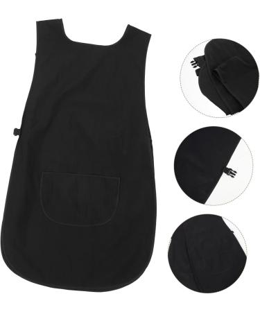 minkissy Barber Apron Work Dress Barber Uniform Vest Double Back Hairdressing Tool Polyester - Buy Online on SooperMarket.com