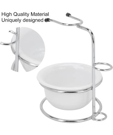 Agatige 2 in 1 Shaving Brush Razor Stand with Stainless Steel Soap Bowl Shaving Kit for Men Boyfriend Husband Dad Birthday Fathers Day Gift - Buy Online on SooperMarket.com