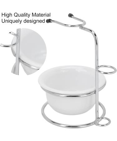 Tmishion Professional Shaving Set: Shell Bowl Rack Soap & Brush Holder for Men - Premium Shaving Stand Kit - Buy Online on SooperMarket.com