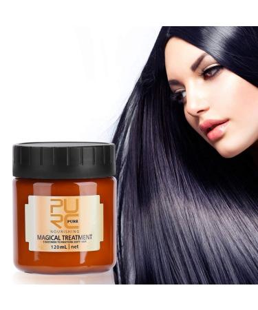 120ml Deep Moisture Hair Mask Repair Damaged or Dry Hair and Improve Shine and Silkiness Magical Treatment Mask for Dry and Damaged Hair for Curly & wavy hair hair mask