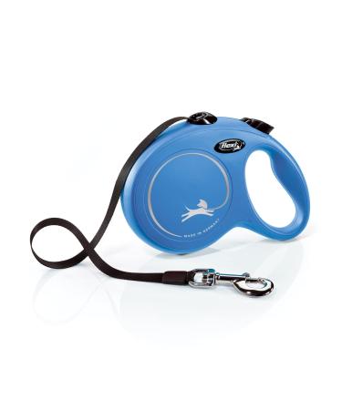 Flexi Classic Retractable Dog Leash 16 ft Size L Blue Blue 16 Foot (Pack of 1)