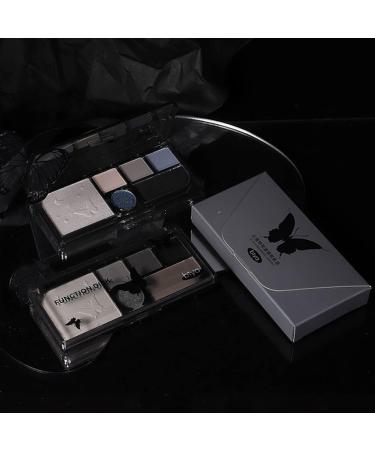 Smoky Eye Shadow Palette - Matte & Pearlescent Waterproof Eyeshadow for Long-Lasting Cool Daily Makeup - Buy Online on SooperMarket.com