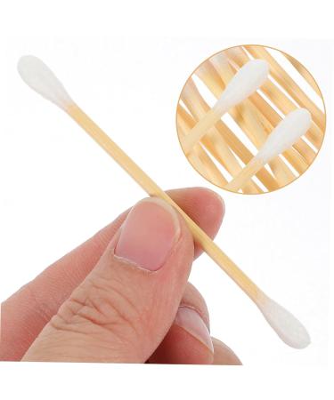 10 Organic Cotton Swabs - Double Headed Ear Cleaning Buds & Beauty Accessories - Home Supplies - Buy Online on SooperMarket.com