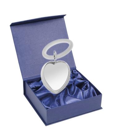 Silver jug children's rattles with Beissring Herz L7cm Premium Silver Plated Plated Edel silver -plated in top workmanship.Completed to give away with a chic gift packaging