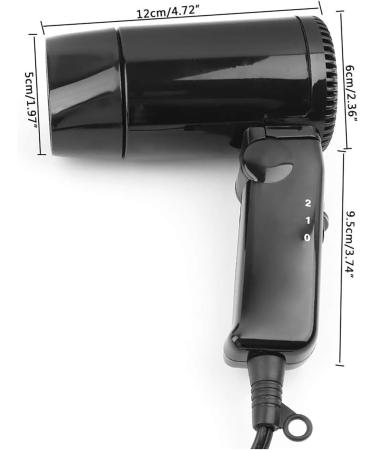 Compact Travel Hair Dryers Professional Car Blow Dryer 12V Hair Styling Blowout Fast Drying Heating Tool with Constant Temperature Hair Designing Travel Essentialls for Girls Boys Outdoor Trips - Buy Online on SooperMarket.com