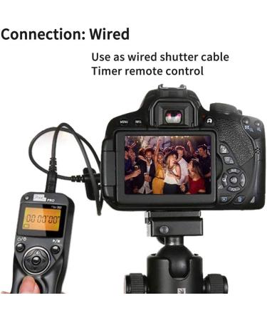 Pixel TW-283 E3 Wireless Shutter Release Cable Remote Control for Canon XT XTi XS XSi T1i T2i T3 T3i T4i T5 T5i T6i SL1 EOS1300D 60D 70D 80D | Compatible with Canon Cameras - Buy Online on SooperMarket.com