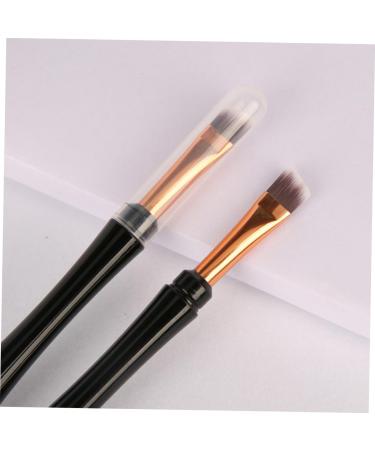 Hemoton 2pcs Spiral Rod Mascara Brush Cosmetics Brush Makeup Tool Brush for Makeup 14.2X1.2cm Black - Buy Online on SooperMarket.com