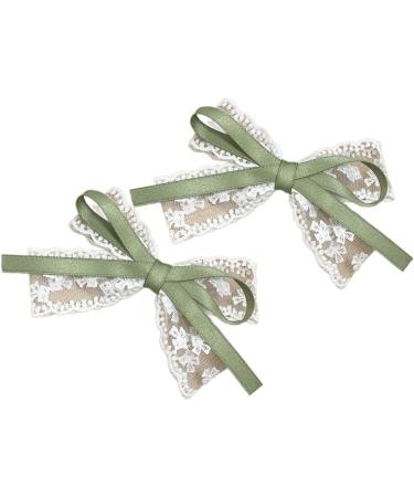 JSGHGDF Ribbon Elegant 2000s Style Side Clip Hair Clip Sweet Style knot Balletcore - Buy Online on SooperMarket.com