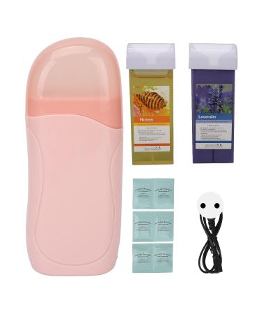 40W Roll-On Wax Kit | Hair Removal Wax Roller Set with 2x 100ml Cartridges | EU Plug 220V | 200g | Smooth Skin Solution - Buy Online on SooperMarket.com