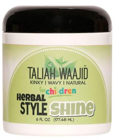 Taliah Waajid Kinky Wavy Natural Herbal Style & Shine 6 oz (Pack of 3)