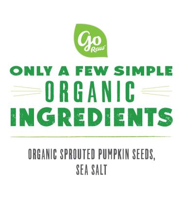 Go Raw Seeds with Sea Salt - 12 oz. Bags Box of Keto Vegan Gluten Free Organic Superfood Pumpkin Seeds - Single-Serve Snack Packs - Buy Online on SooperMarket.com