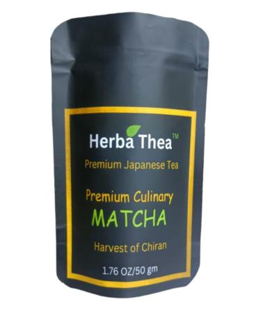 Herba Thea Premium Culinary Matcha Tea Powder 1.76 oz/50 gm Harvest of Chiran
