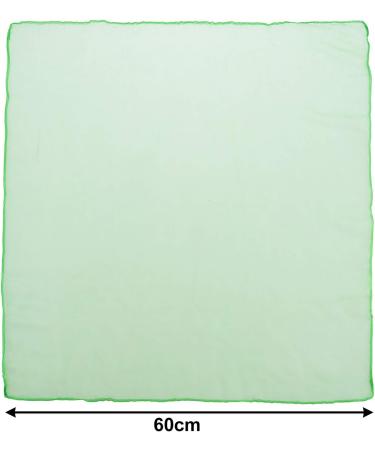 Linkbro Scarves 12 Pack - Premium Juggling & Sensory Tools 60x60cm Dancing Scarves for Kids & Adults - Buy Online on SooperMarket.com